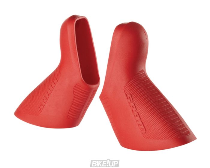 Дуалконтролы - Накладки SRAM ROAD HOOD COVER TEXTURED RED
