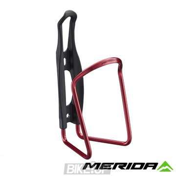 Фляга Merida BOTTLE CAGE/ALLOY RED, W/2 STEEL BOLTS