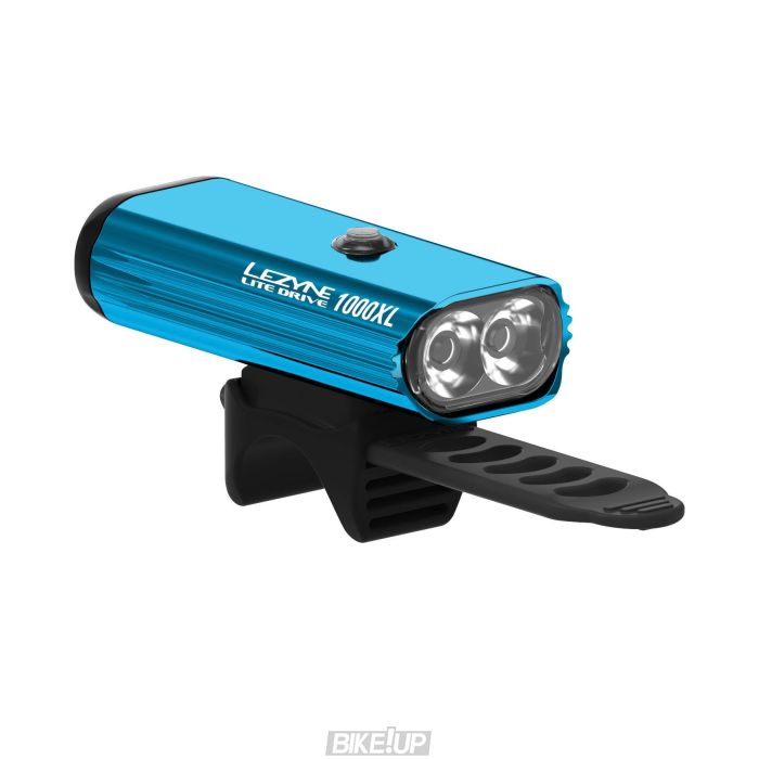 Переднє світло Lezyne LITE DRIVE 1000XL Блакитний 1000 люменів Y13