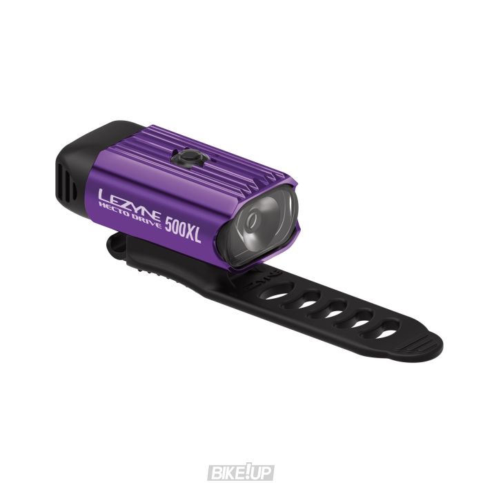 Переднє світло Lezyne HECTO DRIVE 500XL Фіолетовий 500 люменівів Y13