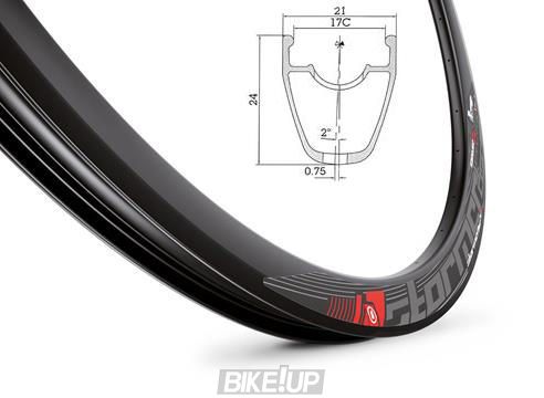 Обід Mach1 STORMER 17 700C 32отв., TLR, чорний, 440г