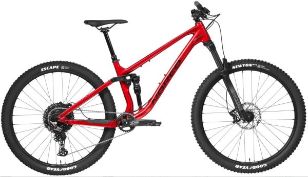 Велосипед двопідвіс 29" NORCO Fluid FS 4 Red Black