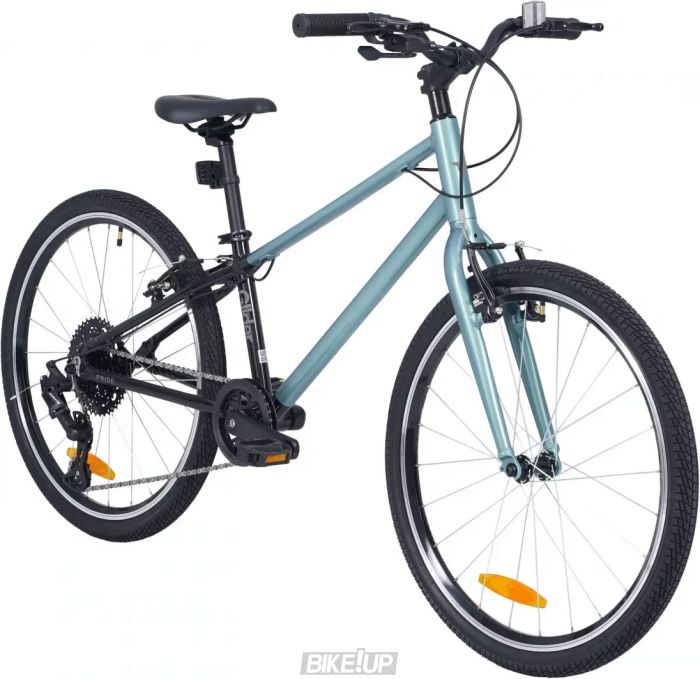 Велосипед 24" PRIDE Glider 4.1 2025 Чорний Блакитний