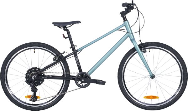 Велосипед 24" PRIDE Glider 4.1 2025 Чорний Блакитний