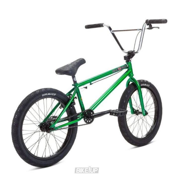 Велосипед bmx 20" STOLEN Heist 21.00" 2023 Dark Green Chrome 