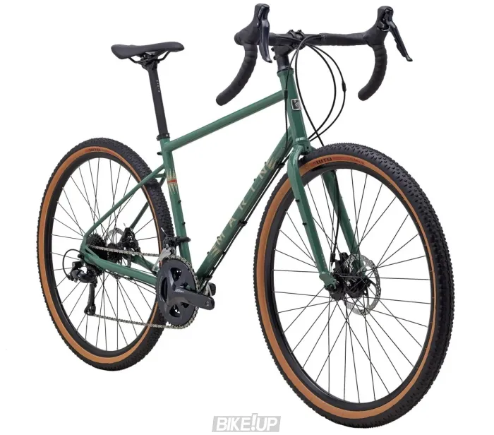 Велосипед турінг 27.5" MARIN Four Corners Gloss Green Tan 
