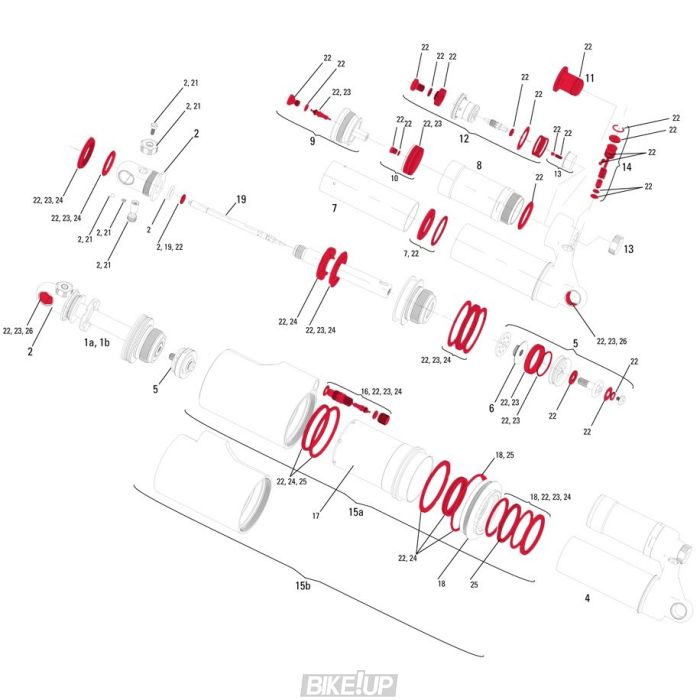 Сервисные запчасти SERVICE KIT FULL - 2011 VIVID AIR