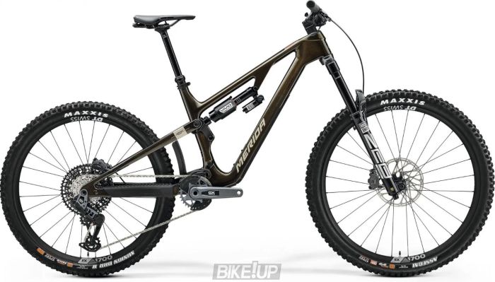 Велосипед двопідвіс MERIDA One-Sixty 8000 Guarded Gold