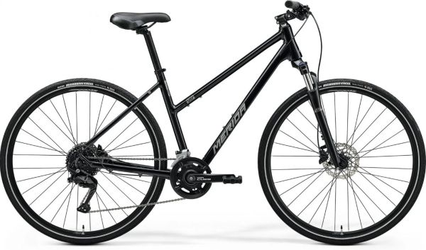 Велосипед жіночий MERIDA Crossway 100 W Glossy Black