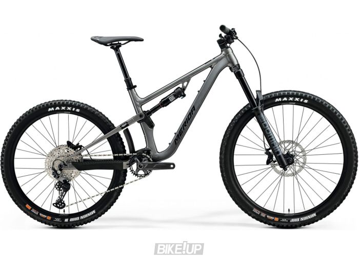 Велосипед двопідвіс MERIDA ONE-SIXTY 500 Gunmetal Grey