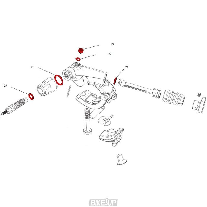 Сервісний набір RockShox REMOTE LEVER SERVICE KIT REVERB