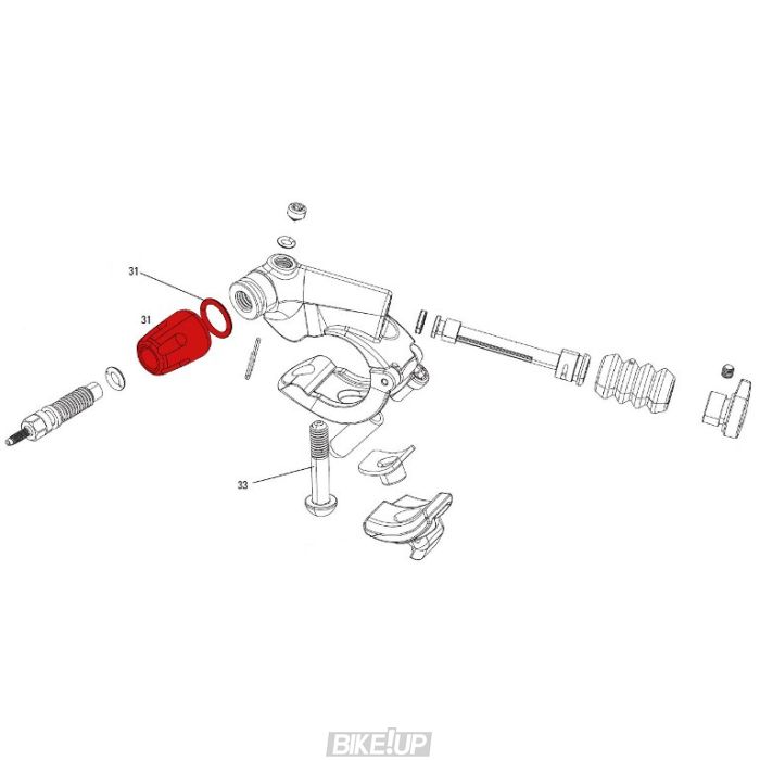 Сервисные запчасти RETURN SPEED ADJ KNOB RMT REVERB NEW