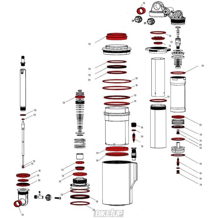 Сервисные запчасти SERVICE KIT FULL VIVID AIR B1