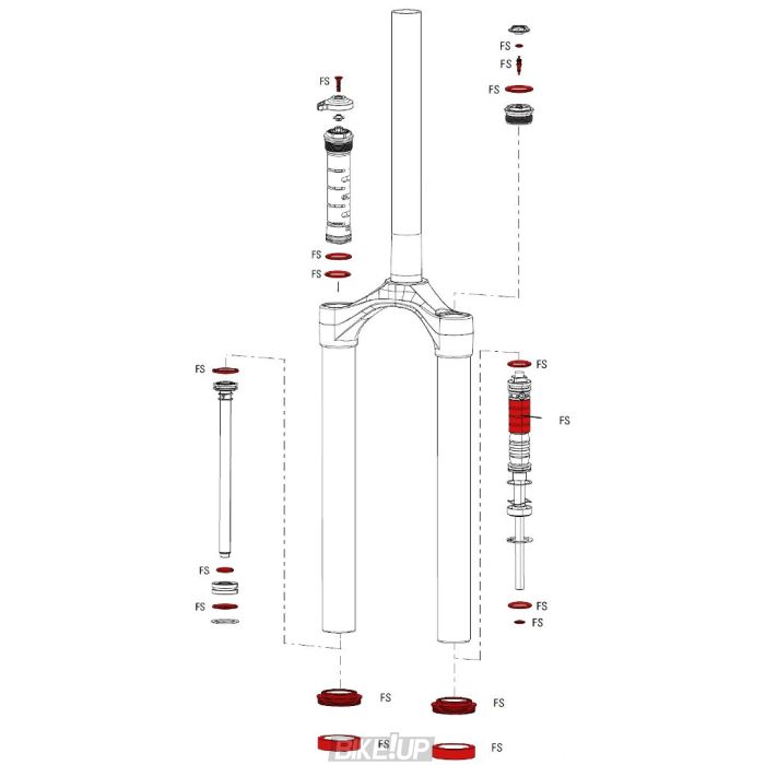 Сервисные запчасти SERVICE KIT FULL SEKTOR SA 2013