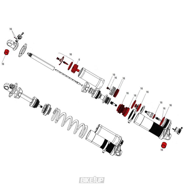 Сервисные запчасти KAGE SERVICE KIT 13
