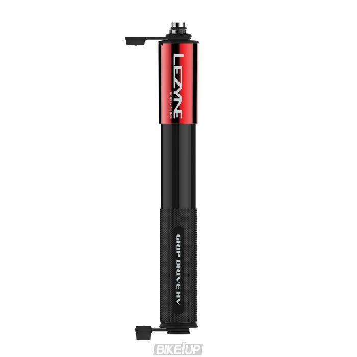 Ручний насос Lezyne GRIP DRIVE HV - M Червоний 120psi Y14