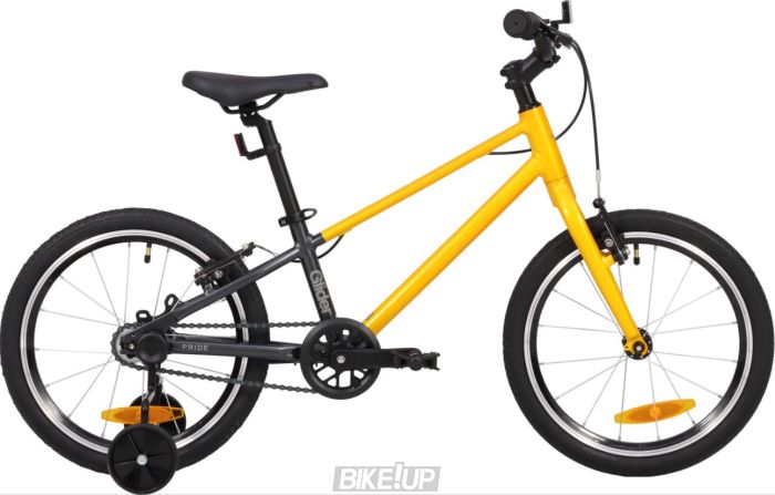 Велосипед дитячий 18" PRIDE Glider 18 Жовтий