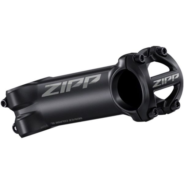 Винос ZIPP Stem Service Course SL-OS 6° 80mm 1.125-1.25 Matte Black w/ Gloss Logos, Universal Faceplate B2