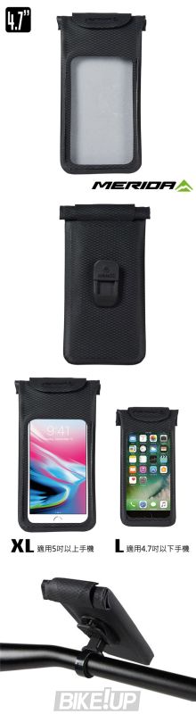 Чохол для гаджета MERIDA Waterproof Smartphone Case XL, SAMSUNG NOTE 1-4/Black