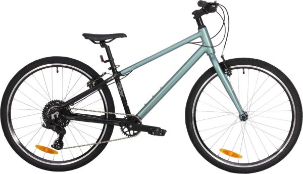 Велосипед 26" PRIDE Glider 6.1 2025 Чорний Блакитний