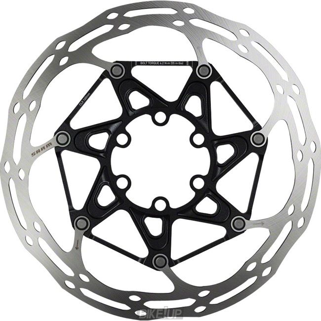 Ротор ROTOR CNTRLN 2P 180MM BLACK ST ROUNDED