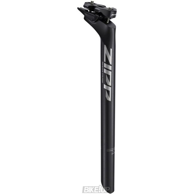 Підсідельний штир ZIPP Seatpost Service Course 31.6mm Diameter 350mm length 20mm setback Blast Black with Etched Logo B2