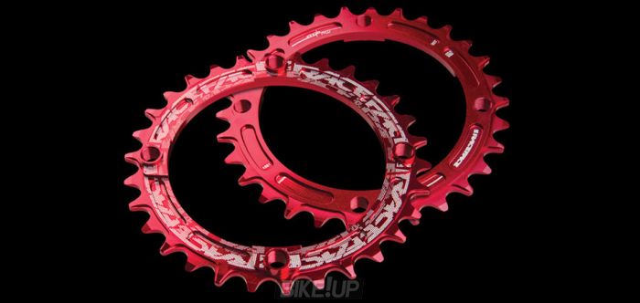 Зірка RACE FACE NARROW WIDE,104X32,RED,10-12S