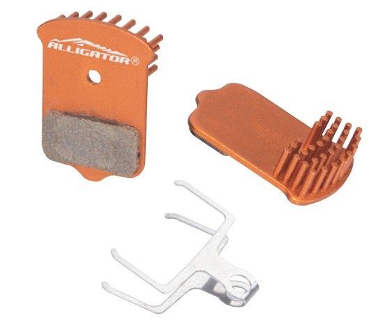 Гальмівні колодки Alligator для Avid Elixir з радіатором органіка
