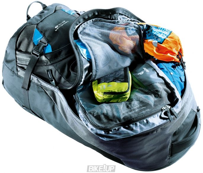 Рюкзак DEUTER Traveller 70 + 10 колір 7400 black-silver