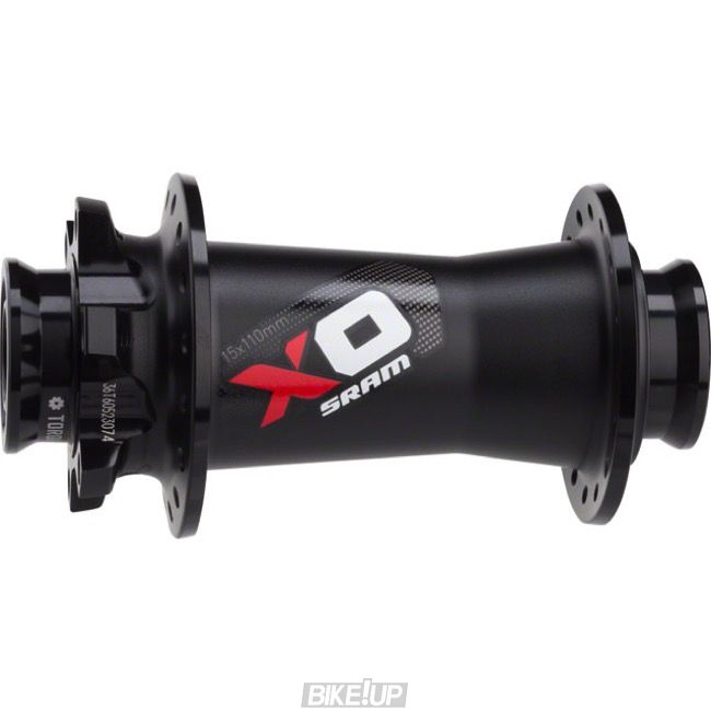 Втулка AM HUB X0 F DISC 15X110B 32H BLK/RD