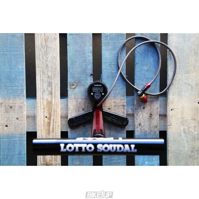 Підлоговий насос Lezyne CNC DIGITAL DRIVE Манометр 3,5" Чорний 220psi Y14