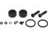 Сервісний набір гальм DISC BRAKE CALIPER PISTON SERVICE KIT - (INCLUDES 2 PISTONS, 2 PISTON BLACK BOLTS, SEALS, BLEED SCREW & O-RINGS) - FORCE AXS D1
