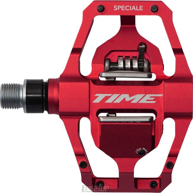 Педалі контактні TIME Speciale 12 Enduro pedal, including ATAC cleats, Red