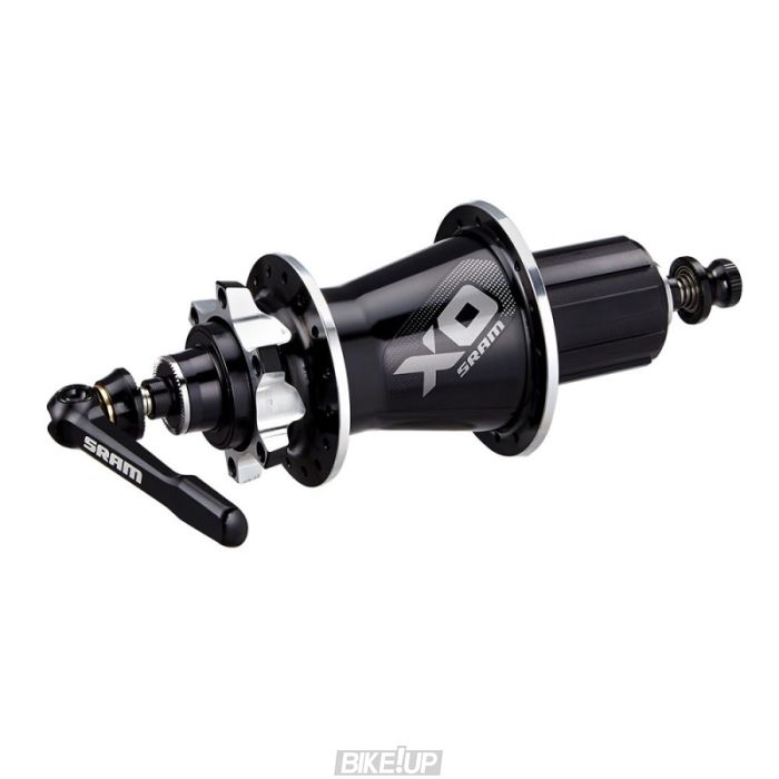 Втулка AM HUB X0 R DISC QR/12 28H BLK/SLV