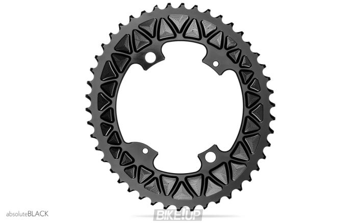 Oval Road/Gravel Subcompact 110/4, 2X зірка шатунів, 46T, Black