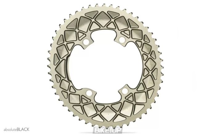 Oval 110/4,2X зірка шатунів Shimano 9100, 53Т, Champagne