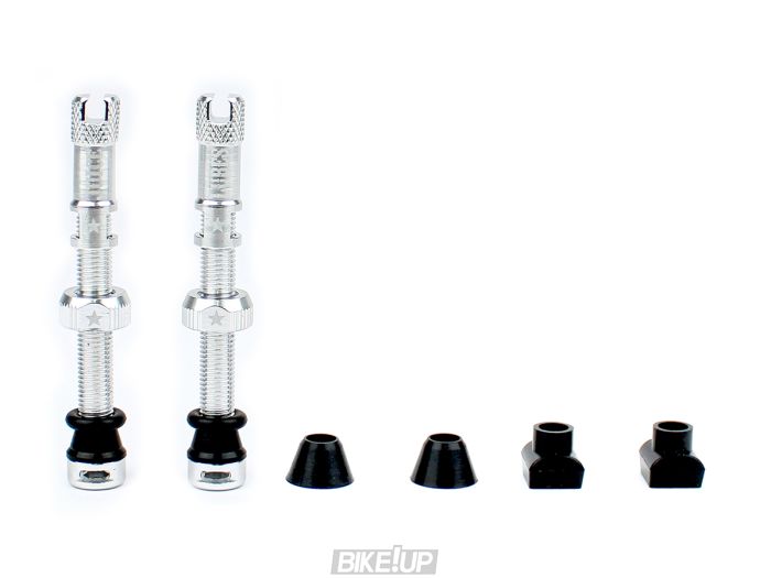 Ніпелі безкамерні Juice Lubes Silver 48mm