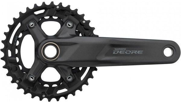 Шатуни FC-M4100-2 DEORE, інтегрована вісь, 175мм 36x26 10-шв. CL-48.8мм без каретки