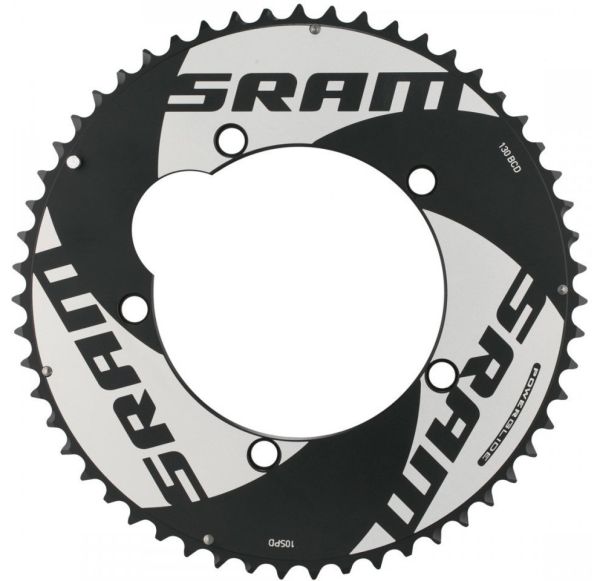 Звезды POWERGLIDE CRING ROAD RED 10S 53T 130 AL4 BLK TT