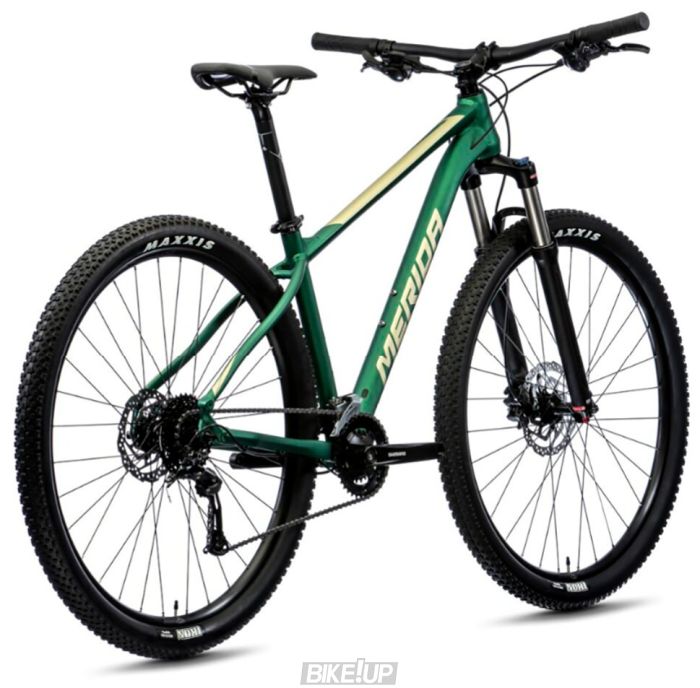 Велосипед 29" MERIDA BIG.NINE 100-2X Matt Green Champagne