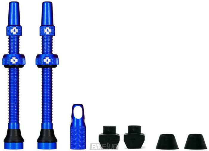 вентилі для бескамерних коліс MUC-OFF 80mm синій