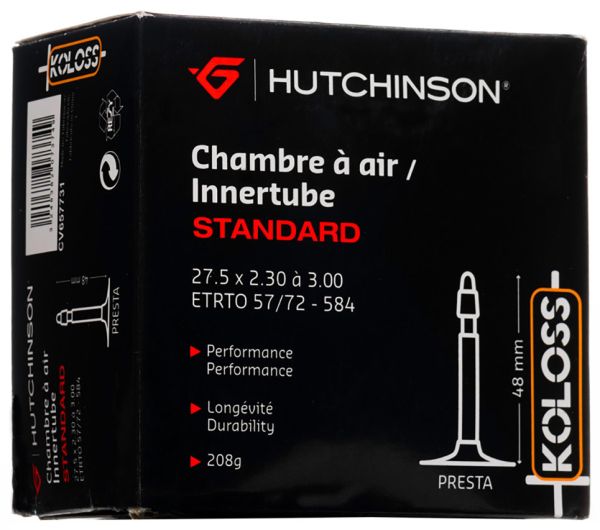 Камера Hutchinson 29X2,30-2,85 VF 48 MM KOLOSS / STANDARD