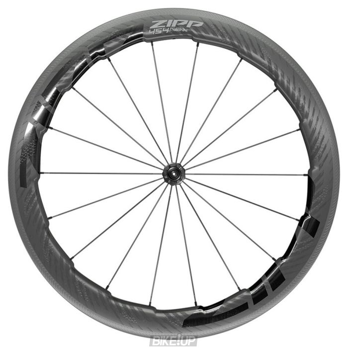 Колесо ZIPP 454 NSW Carbon Tubular Rim Brake 700c Front 18Spokes Quick Release Standard Graphic A2