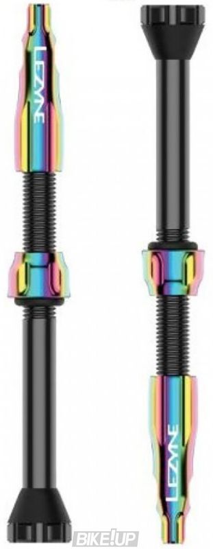 Ніпель для безкамерки Lezyne CNC TLR VALVE 60MM Бензиновий Y15