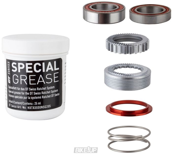 Сервісний набір DT SWISS KIT RATCHET 54T 180 EXP W. BEARINGS