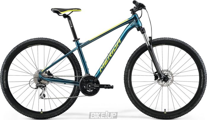 Велосипед 29" MERIDA BIG.NINE 20-3X Teal Blue Lime