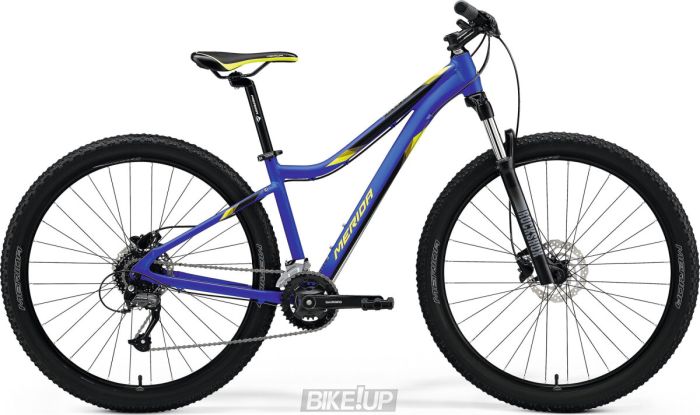 Велосипед 27.5" MERIDA MATTS 7.60 2X Matt Dark Blue Yellow