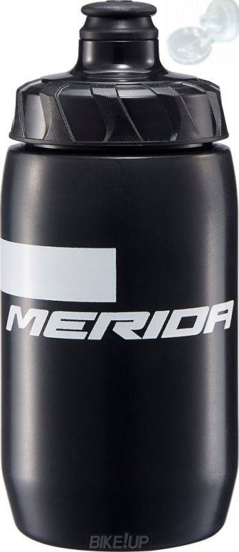 Фляга MERIDA Bottle Stripe Black White 500ccm with cap