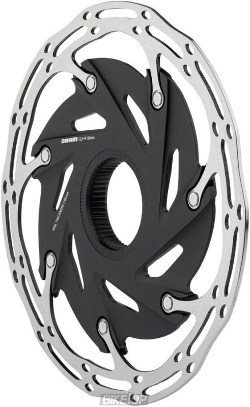 Ротор гальмівний SRAM Centerline X Road 2 шт CenterLock 160mm Black Rounded