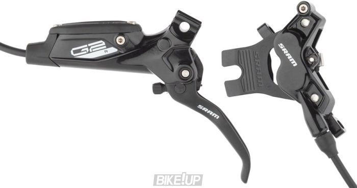 Гальма дискові SRAM G2 R Aluminum Lever Gloss Black Front 950mm Hose